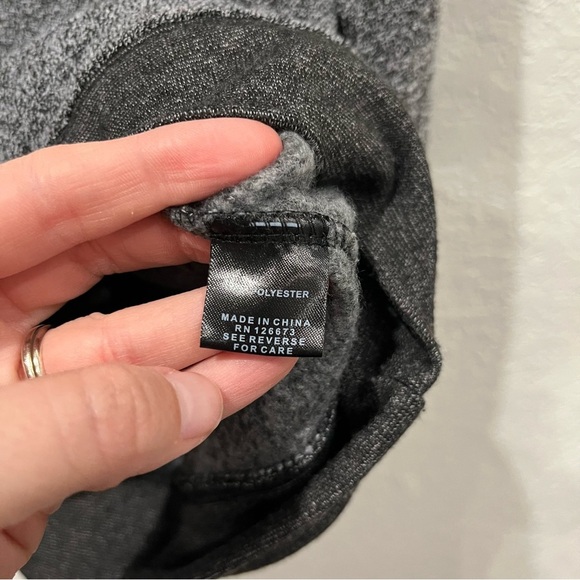 NFL Long Sleeve Pullover Women's Medium Kansas City Chiefs Gray Funnel Neck - Picture 8 of 9